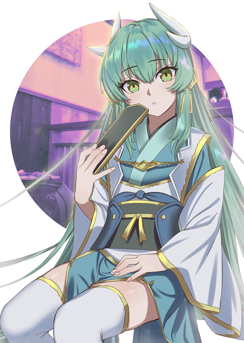 kiyohime (fate and 1 more) drawn by kujuu_shikuro