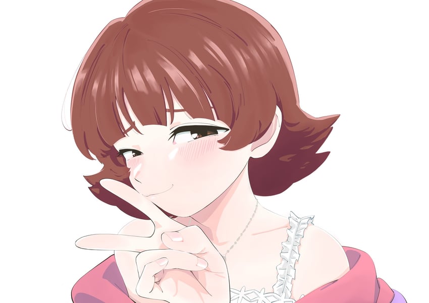 nonohara akane (idolmaster and 1 more) drawn by yabukara