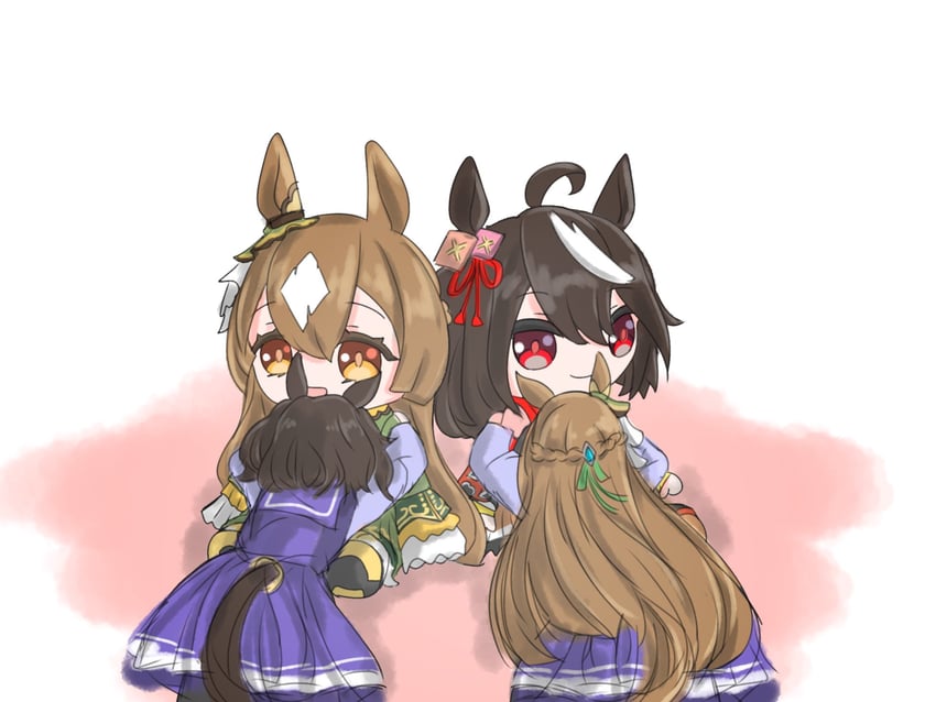 satono diamond and kitasan black (umamusume) drawn by metal_jumper513