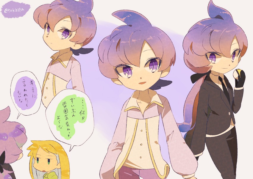 anabel and emerald (pokemon and 1 more) drawn by tokuura