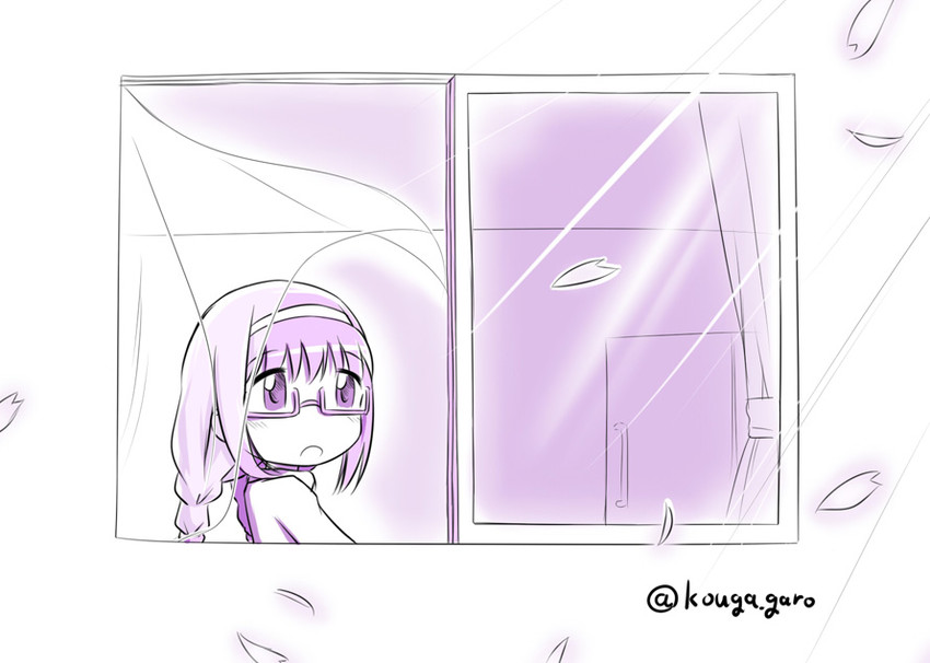 akemi homura (mahou shoujo madoka magica) drawn by kouga_(hipporit)