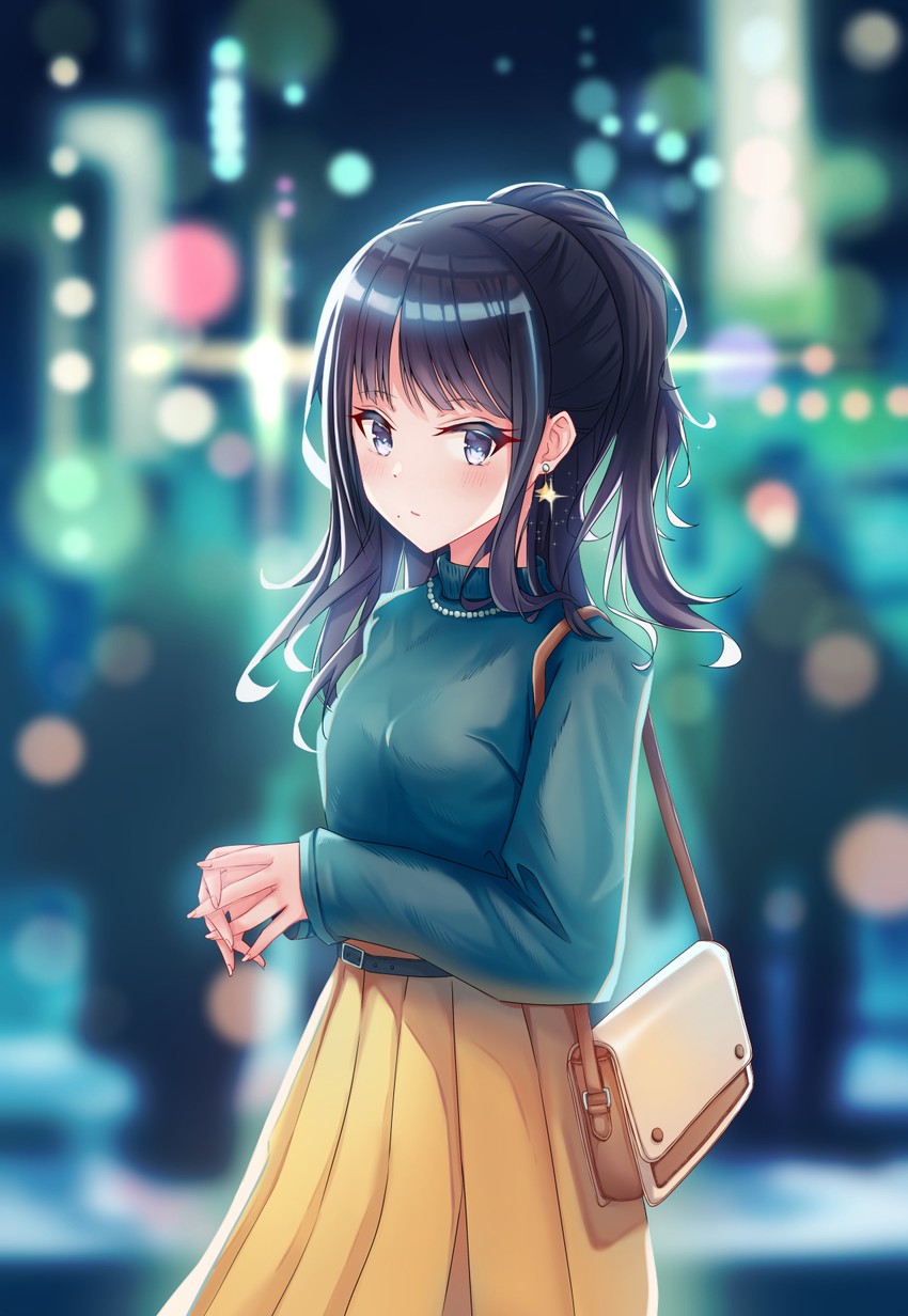 kazano hiori (idolmaster and 1 more) drawn by jadeqilin