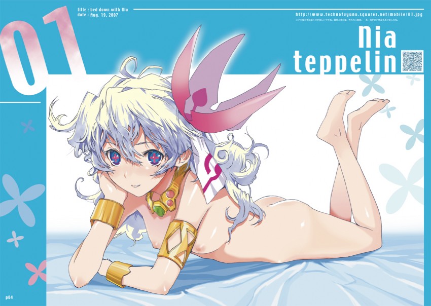 nia teppelin (tengen toppa gurren lagann) drawn by fuyuno_haruaki