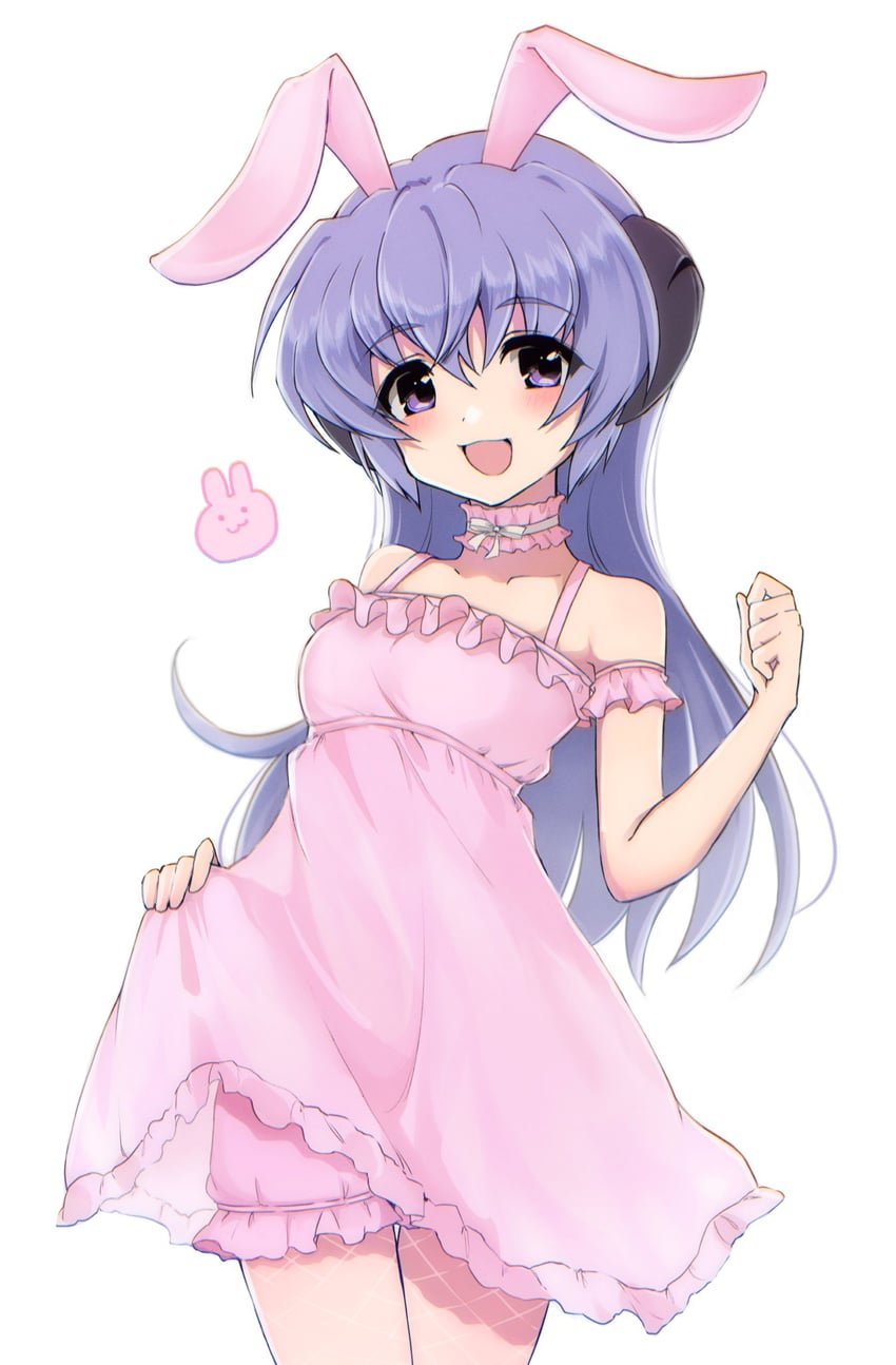 hanyuu (higurashi no naku koro ni) drawn by poyadevil