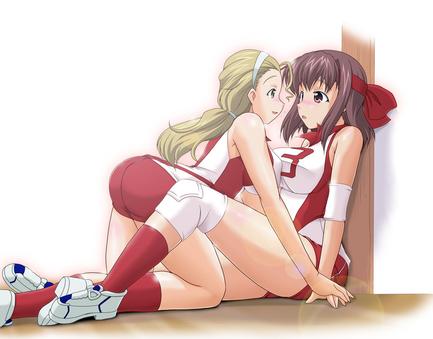 kondou taeko and sasaki akebi (girls und panzer) drawn by yohinori