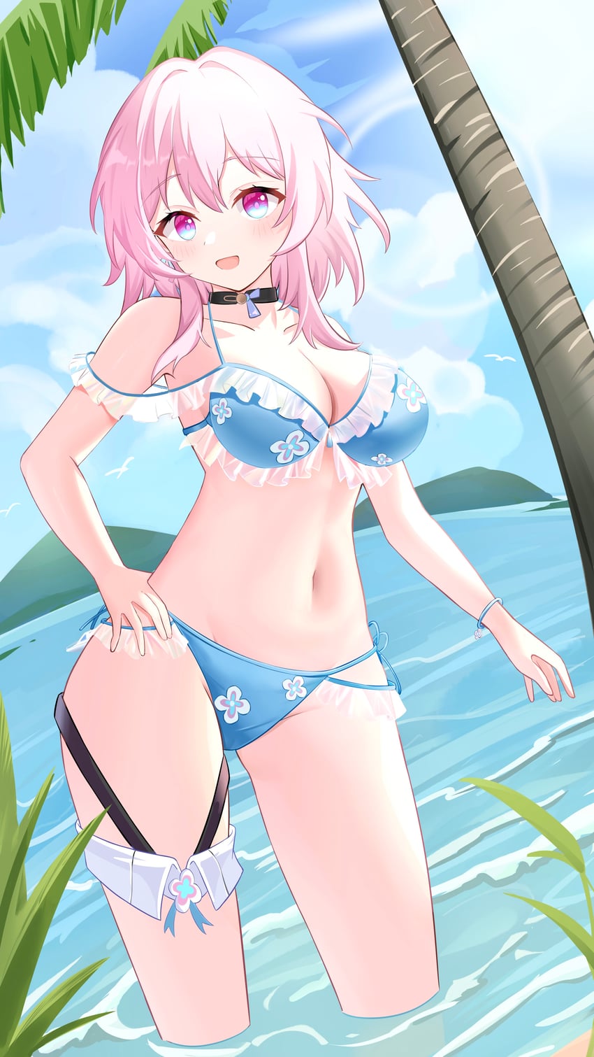 march 7th (honkai and 1 more) drawn by natsuha_(user_nmtg3357)