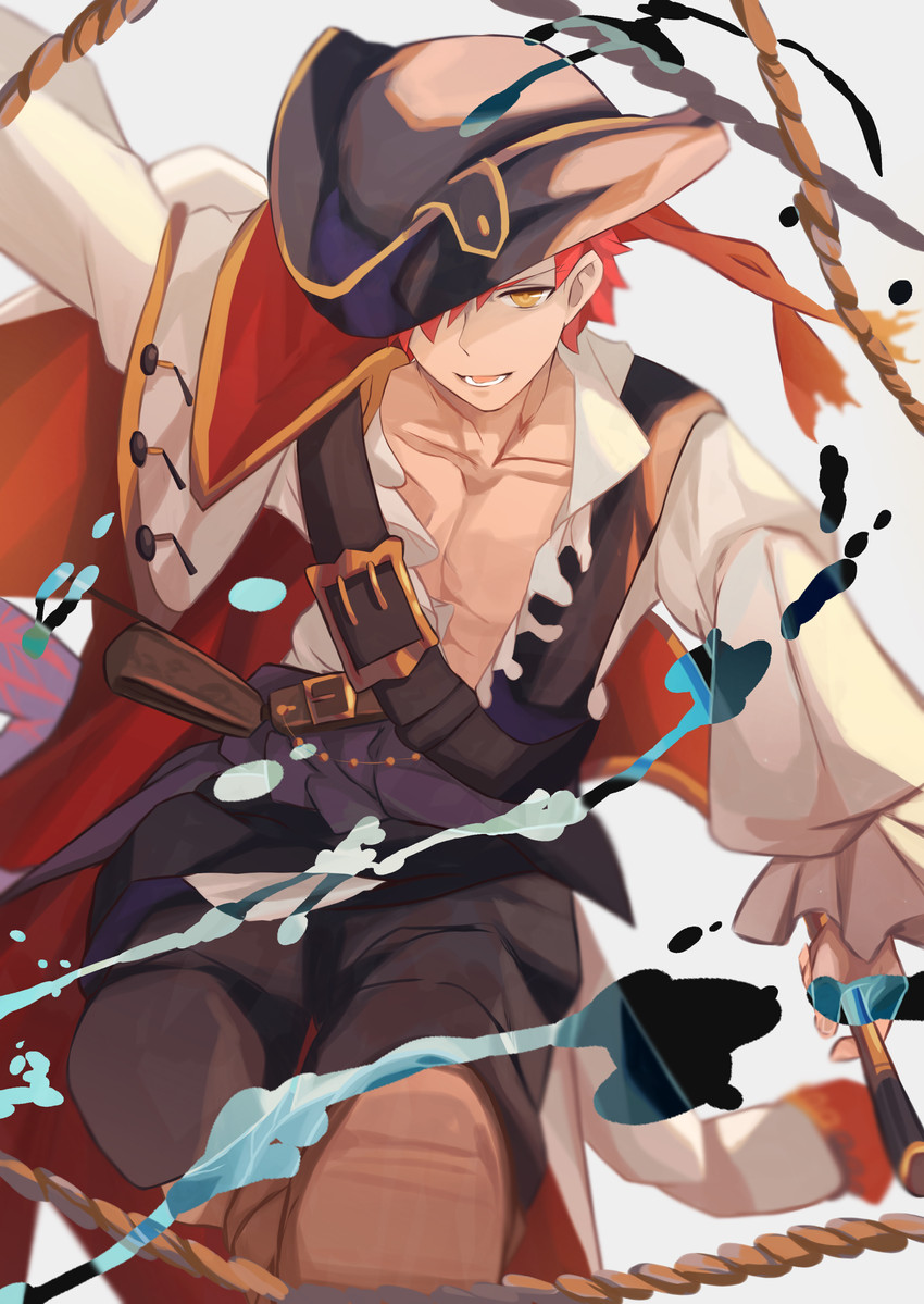 emiya shirou and senji muramasa (fate and 1 more) drawn by kamigokuin