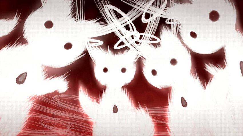 kyubey and adam (mahou shoujo madoka magica and 2 more) drawn by yasutake