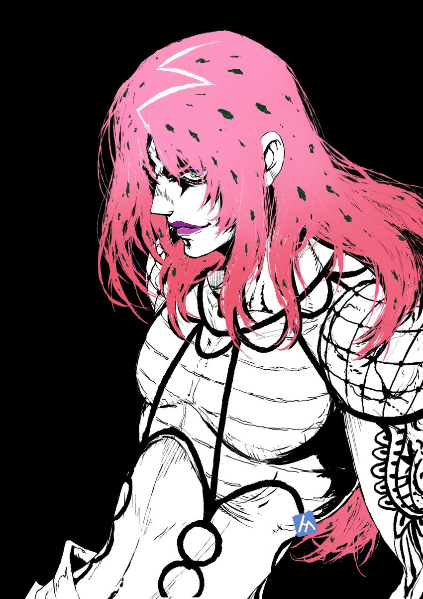 diavolo (jojo no kimyou na bouken and 1 more) drawn by machida_shin'ichi