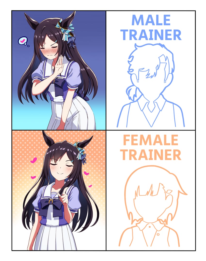 trainer, mejiro dober, female trainer, kiryuuin aoi, and team spica's trainer (umamusume) drawn by hinoaki