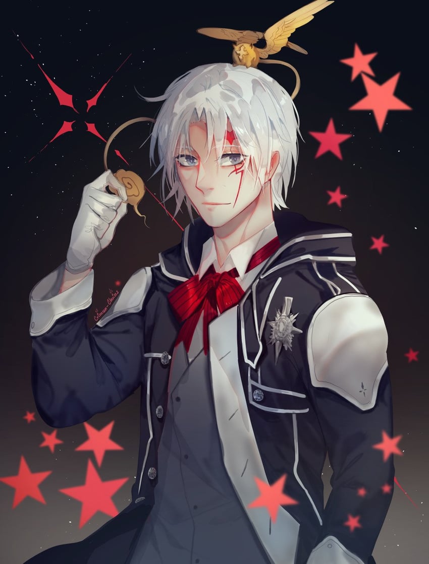 allen walker and timcanpy (d.gray-man) drawn by crimson-chains