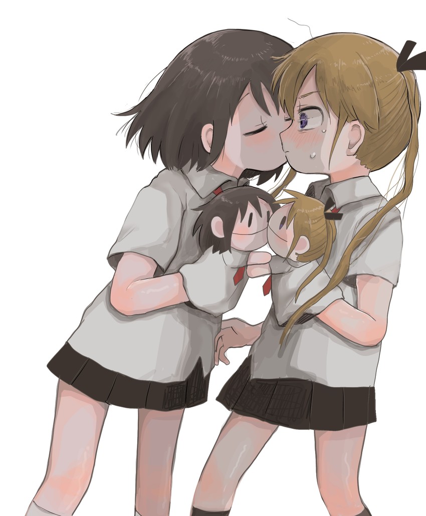 sonya and oribe yasuna (kill me baby) drawn by yasashii_naizou