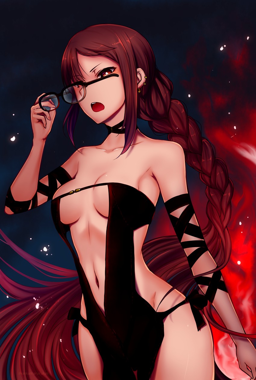 yu mei-ren (fate and 1 more) drawn by harurukan