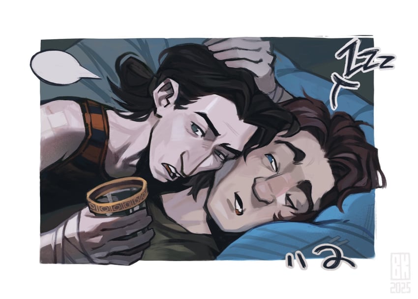 silco and vander (league of legends and 1 more) drawn by tyashimo