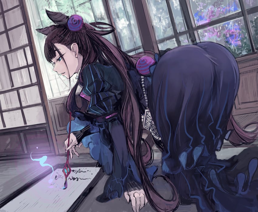 murasaki shikibu (fate and 1 more) drawn by ebichannoshippo