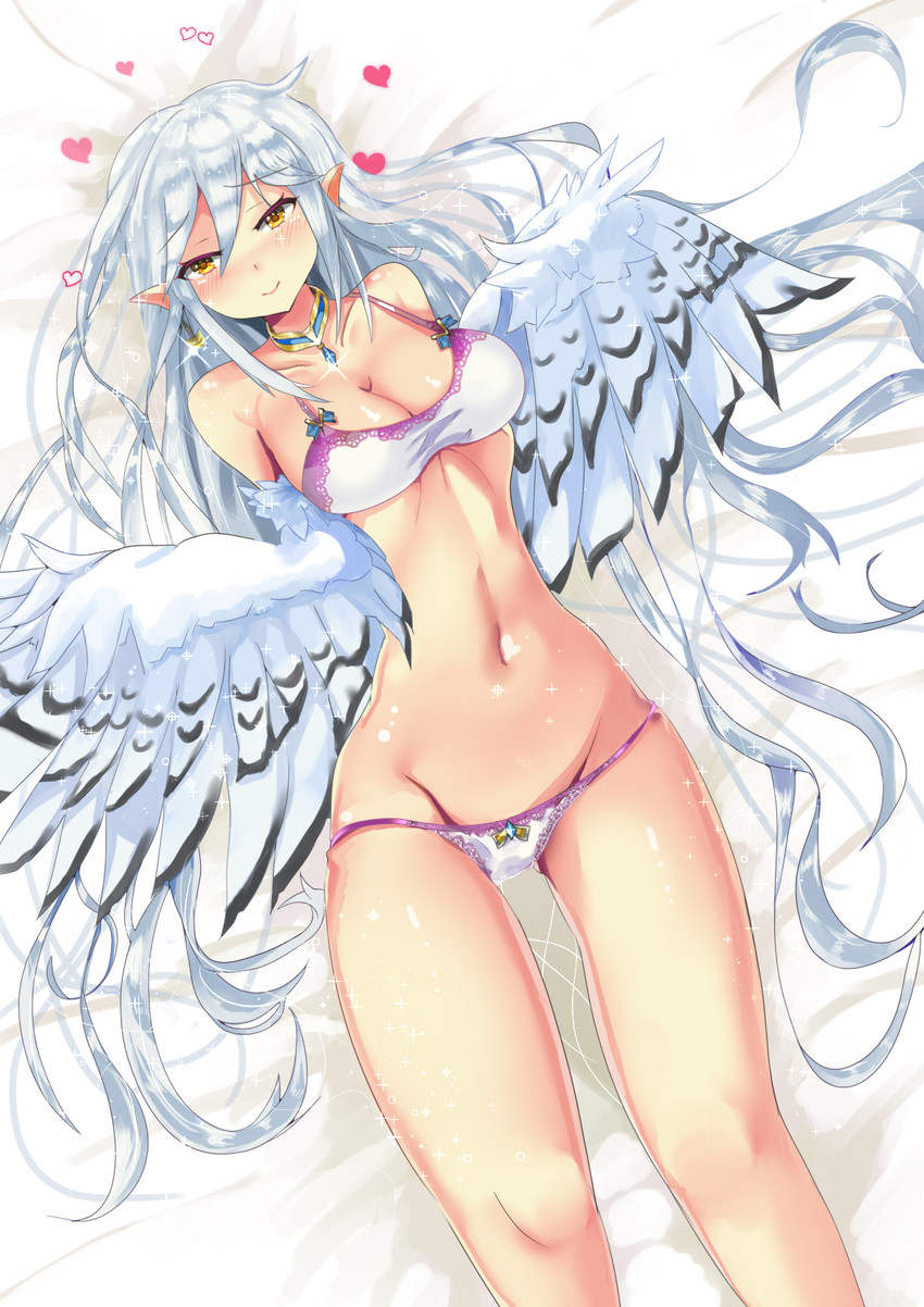 haru (monster musume no iru nichijou and 1 more) drawn by paundo2