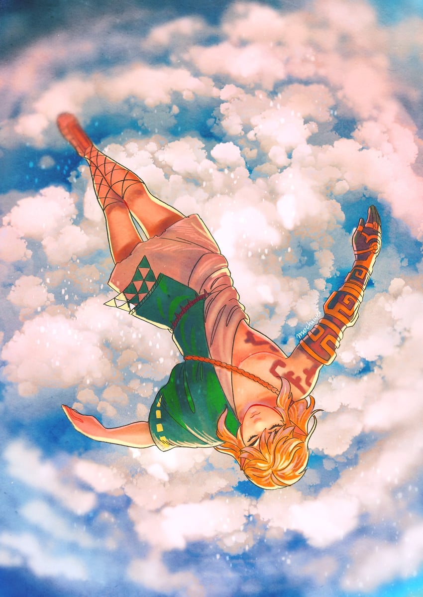 link (the legend of zelda and 1 more) drawn by mochiwei