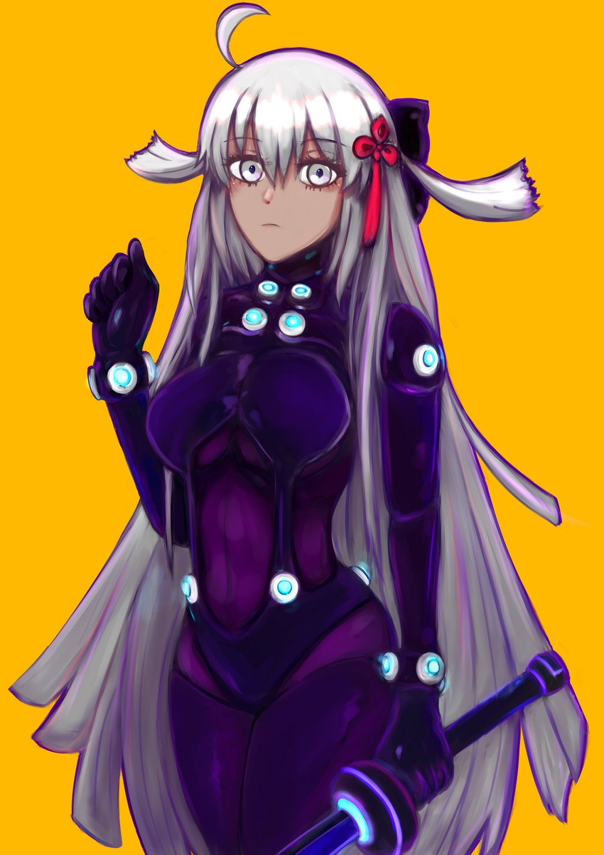okita souji and okita souji alter (fate and 2 more) drawn by nickfluff