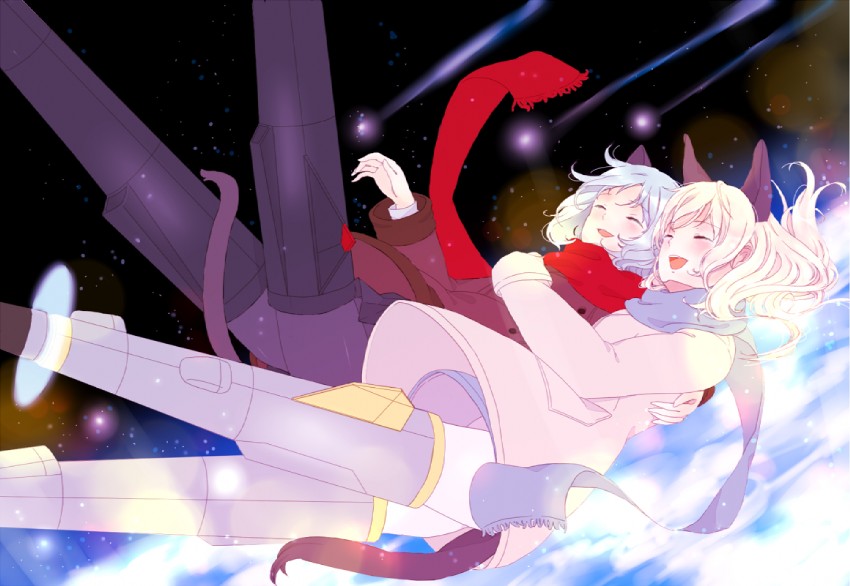 sanya v. litvyak and eila ilmatar juutilainen (world witches series and 1 more) drawn by saki_hajime