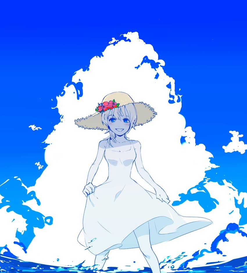 namine (kingdom hearts and 2 more) drawn by ramochi_(auti)