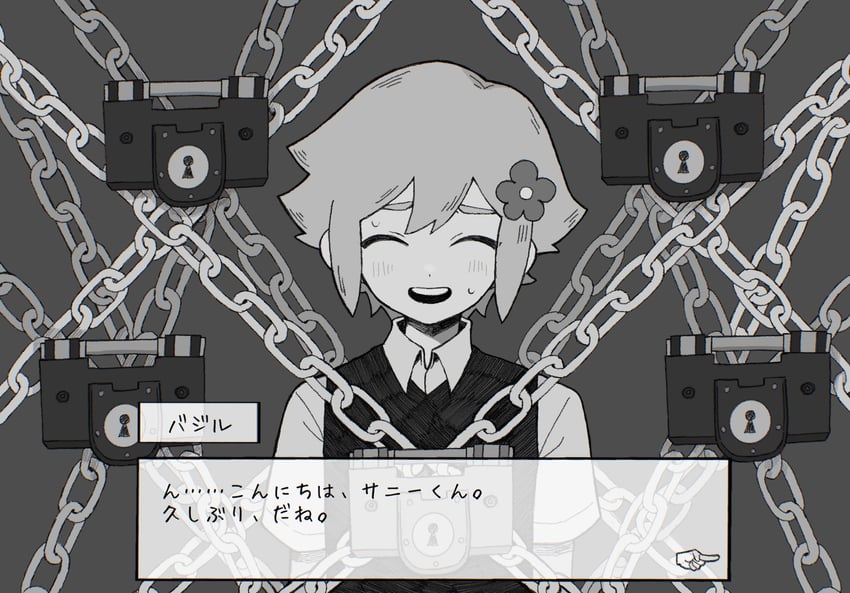 basil (omori and 1 more) drawn by sebon_(sebochin)