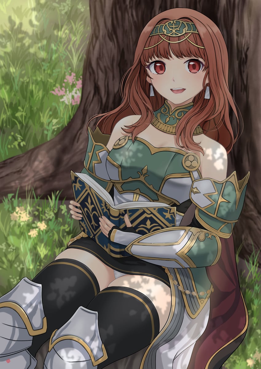 celica (fire emblem and 2 more) drawn by nao_suke
