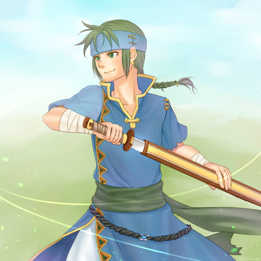 guy (fire emblem and 1 more) drawn by karinosuke