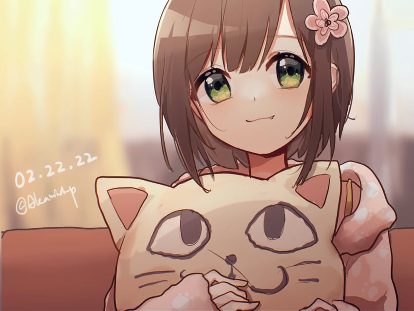 maekawa miku (idolmaster and 1 more) drawn by nnnn