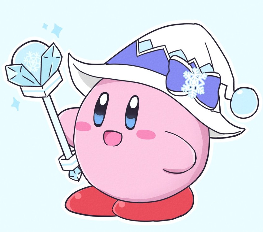 hatsune miku, kirby, and yuki miku (vocaloid and 1 more) drawn by nukotun