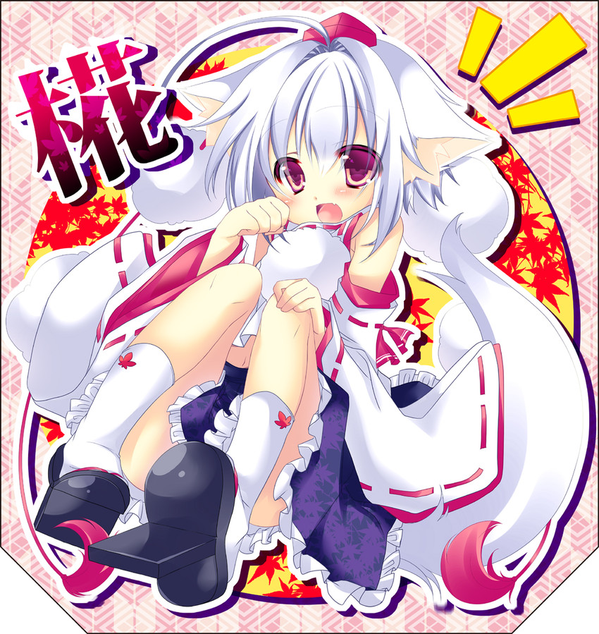 inubashiri momiji (touhou) drawn by hikanyan