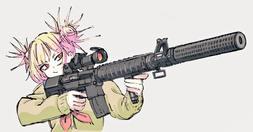 toga himiko (boku no hero academia) drawn by saitama_(antitankromeo)