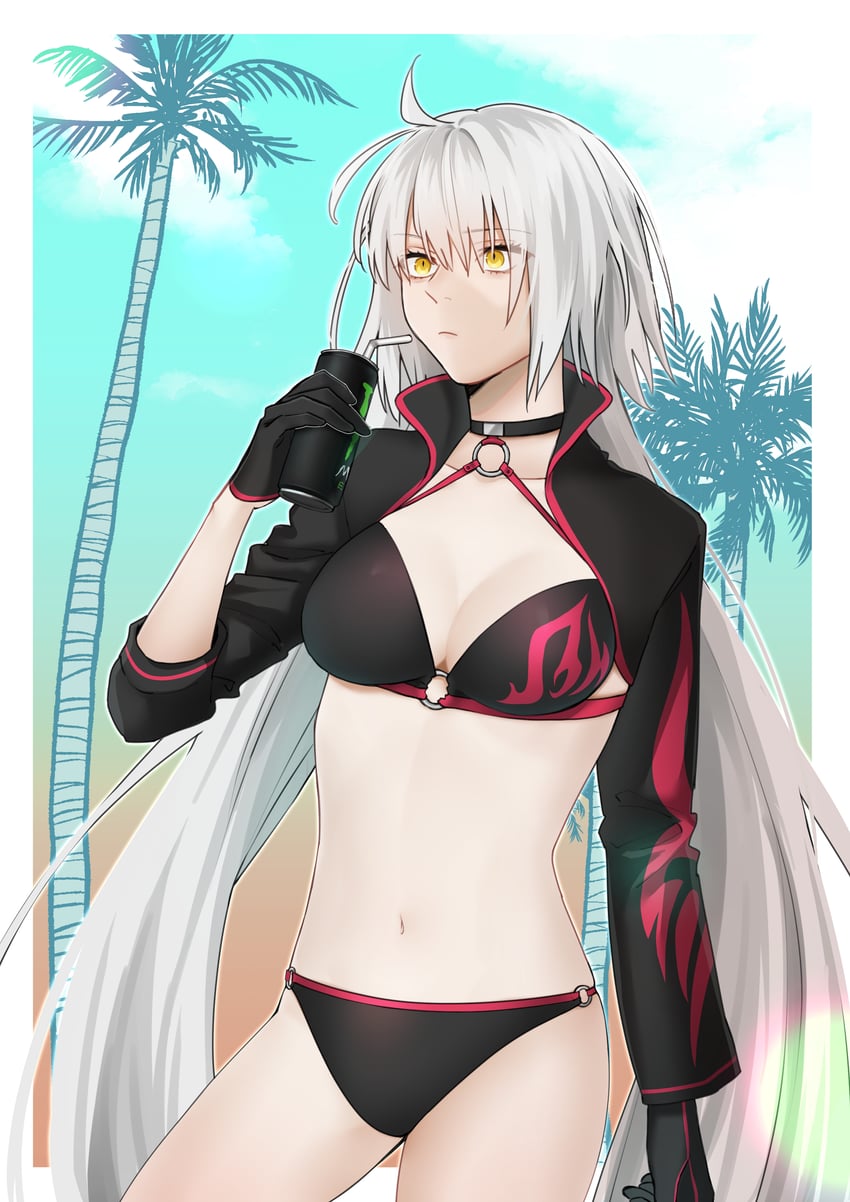 jeanne d'arc alter (fate and 1 more) drawn by fjfs522