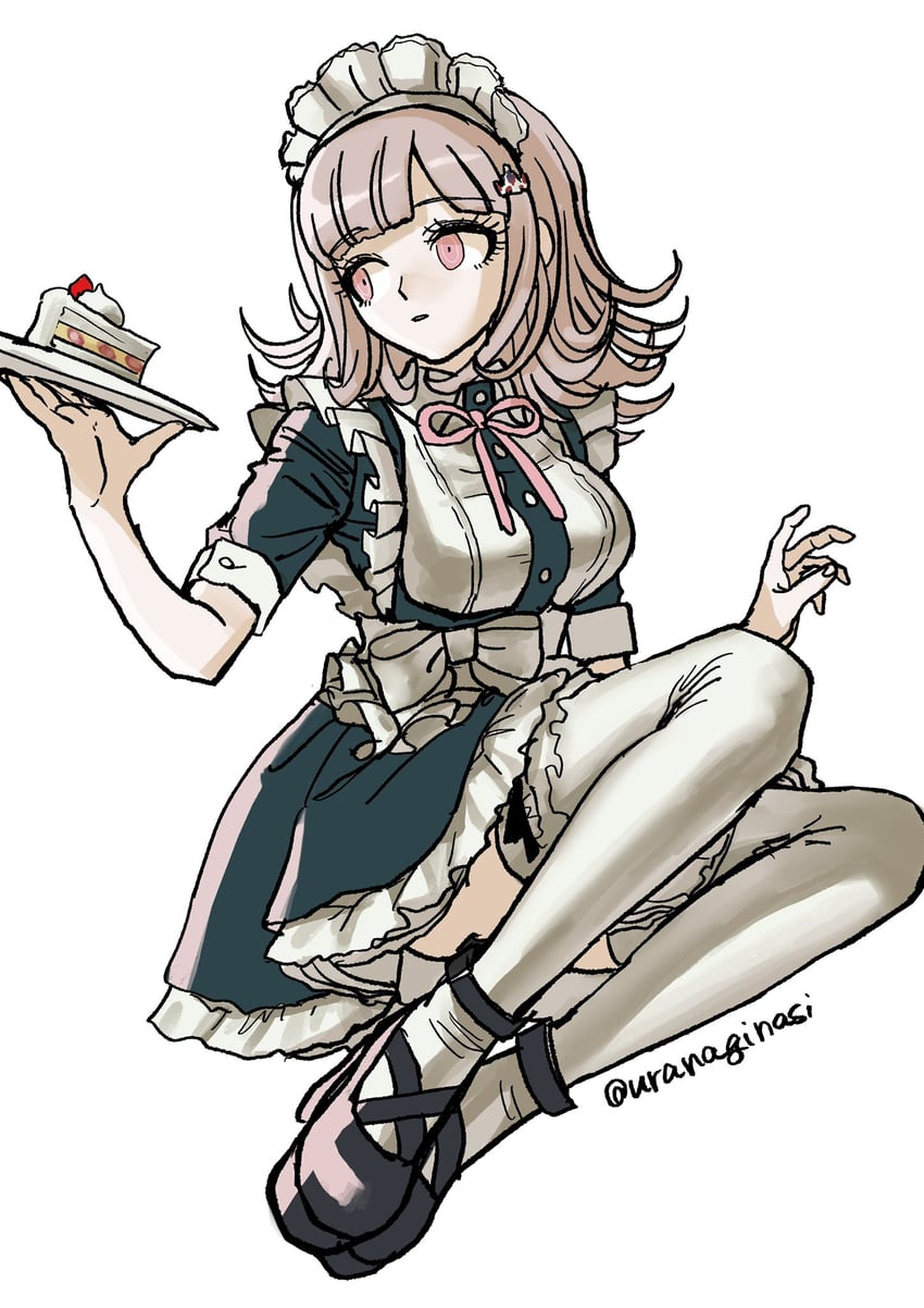 nanami chiaki (danganronpa and 1 more) drawn by uranagi_(uranaginasi)