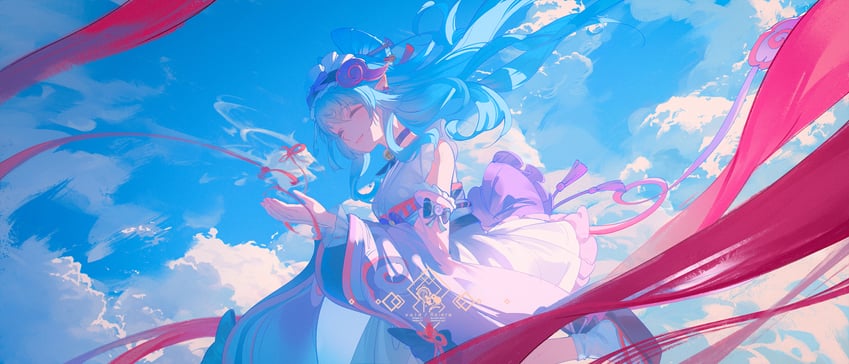 yumemizuki mizuki (genshin impact) drawn by void_0