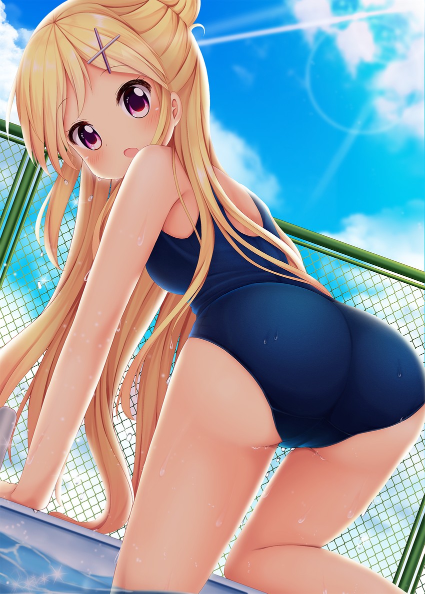kujou karen (kin-iro mosaic) drawn by minato_ojitan