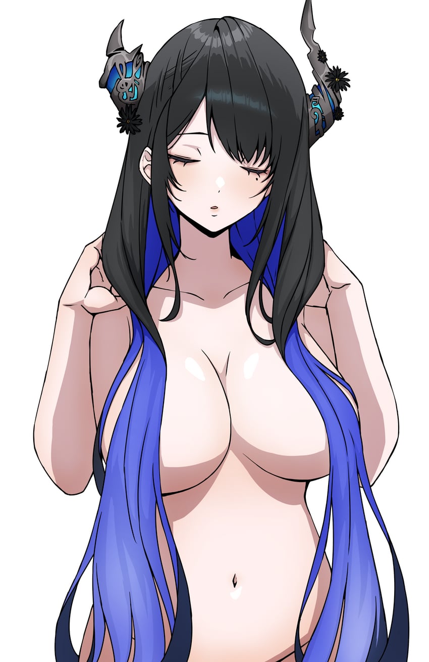nerissa ravencroft (hololive and 1 more) drawn by daydarion