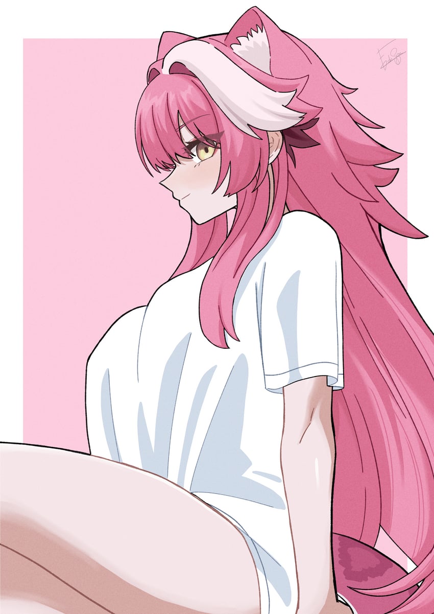 raora panthera (hololive and 1 more) drawn by eduson02