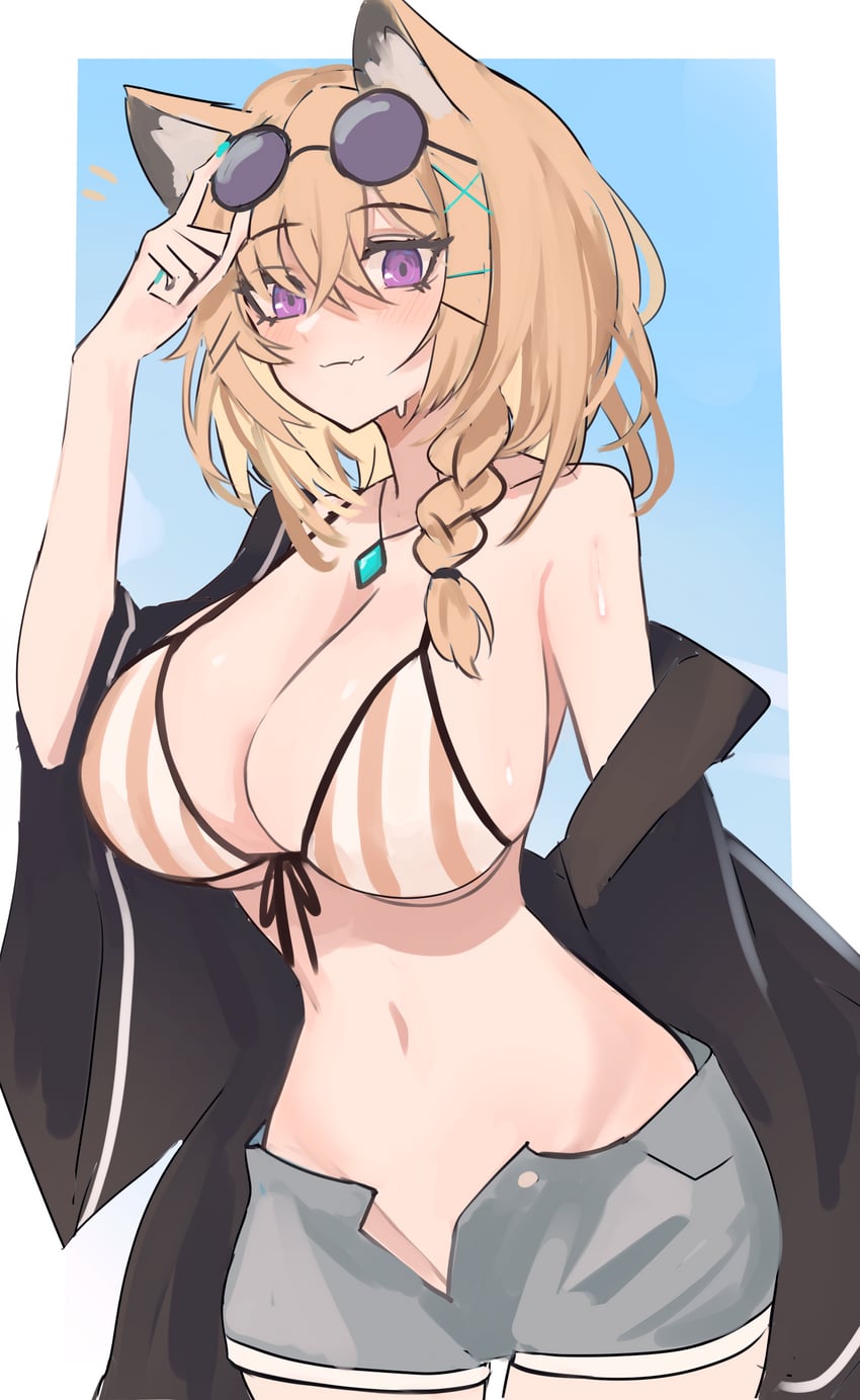 utage (arknights) drawn by shino_duka