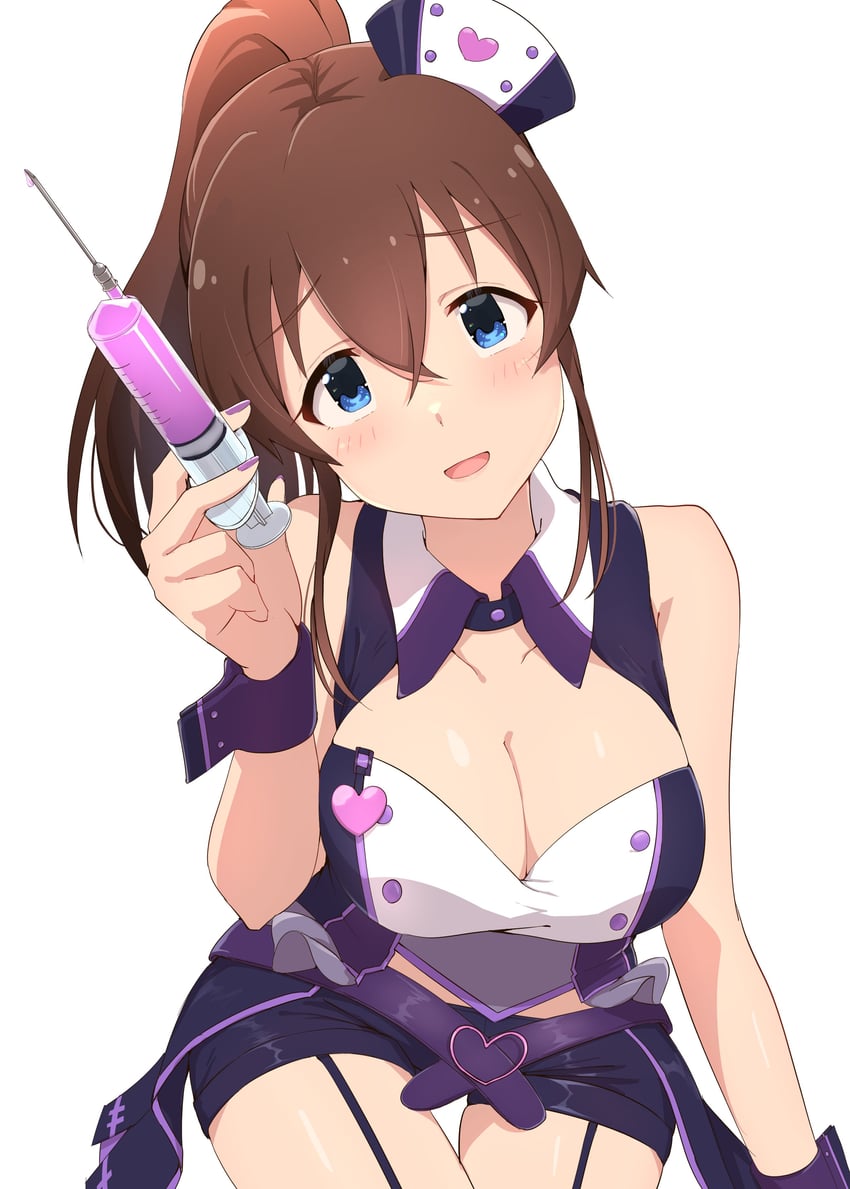 satake minako (idolmaster and 2 more) drawn by wattsu