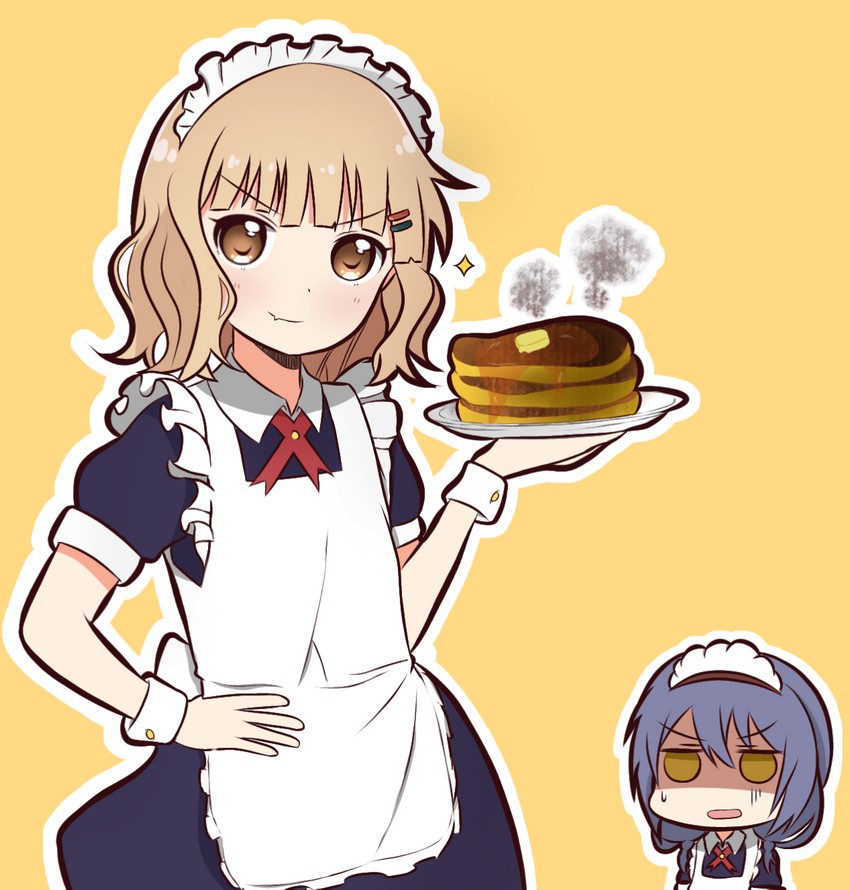 oomuro sakurako and furutani himawari (yuruyuri) drawn by goron_(phde2424)