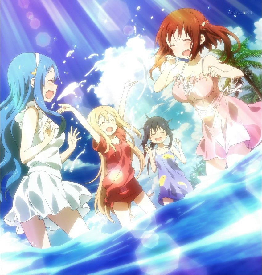 doma umaru, ebina nana, motoba kirie, and tachibana sylphynford (himouto! umaru-chan)