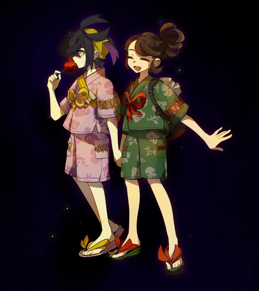 kieran and juliana (pokemon and 1 more) drawn by xixixixi1037