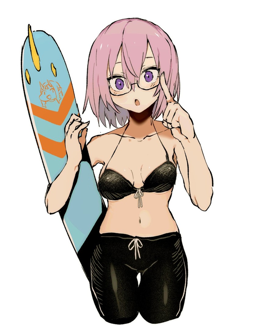 mash kyrielight (fate and 1 more) drawn by ddari
