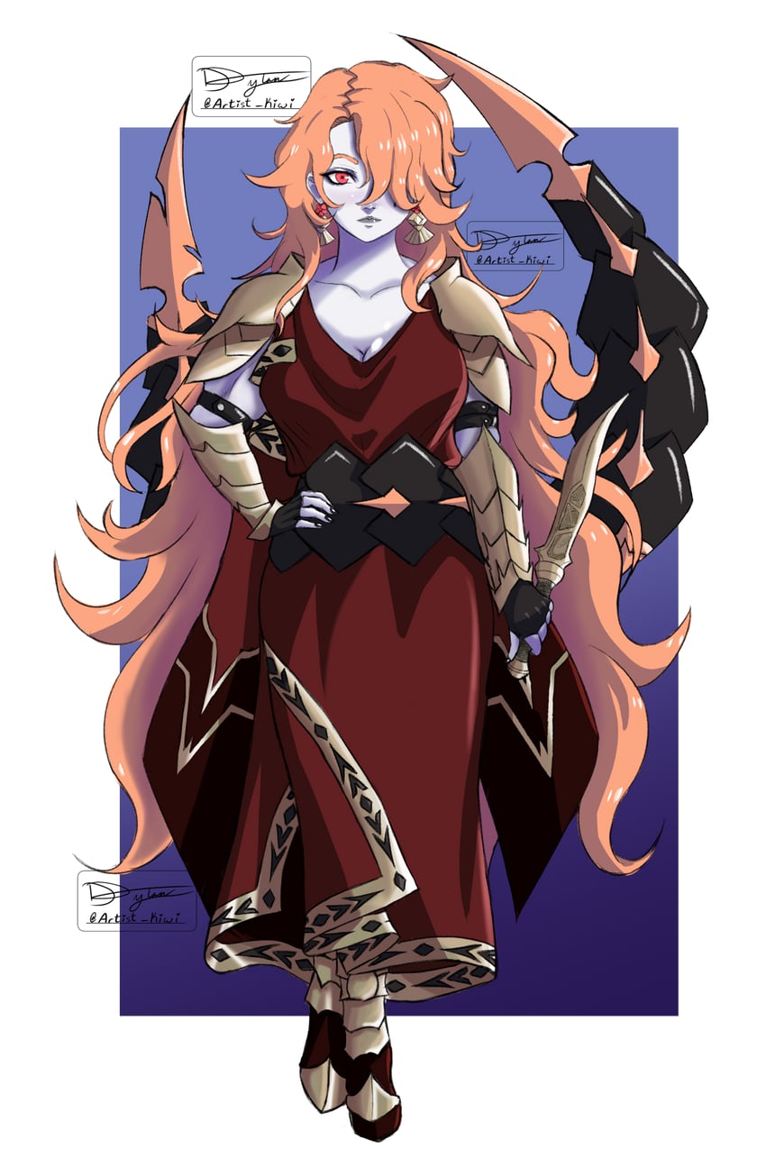 kronya (fire emblem and 1 more) drawn by knightkiwi