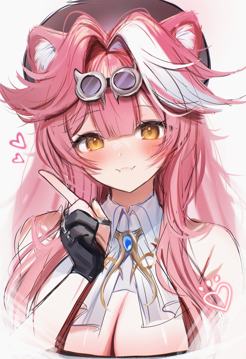 raora panthera (hololive and 1 more) drawn by maru_ccy