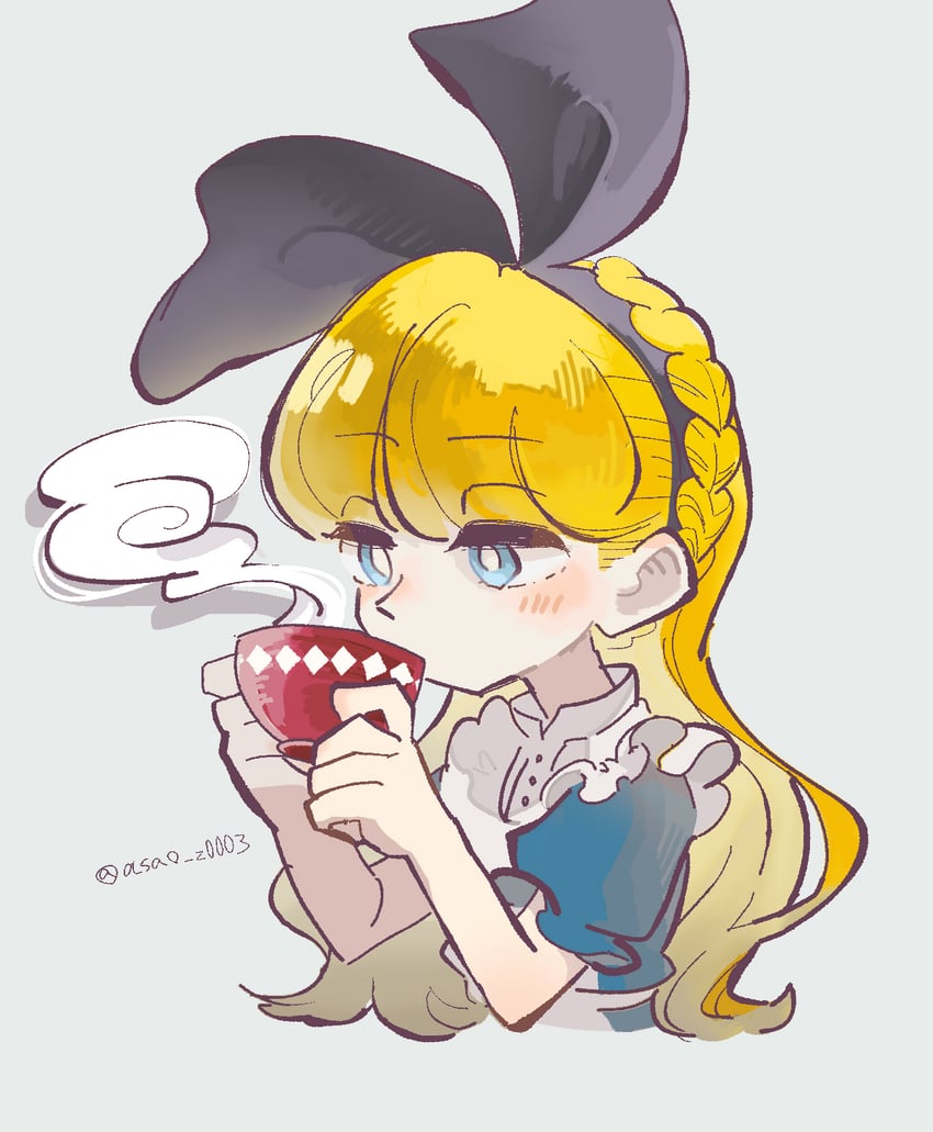 alice (alice's adventures in wonderland) drawn by sawaomi_asao