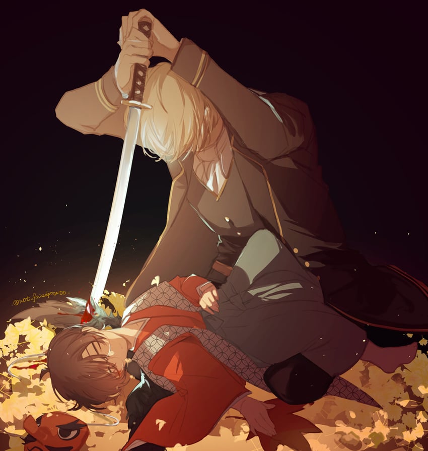 edogawa conan and amuro tooru (meitantei conan) drawn by jikei