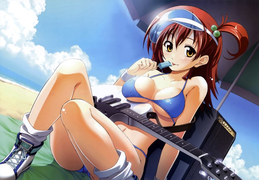 yoshimoto yui (dengeki hime and 1 more) drawn by fujimaru_(bluebrand)