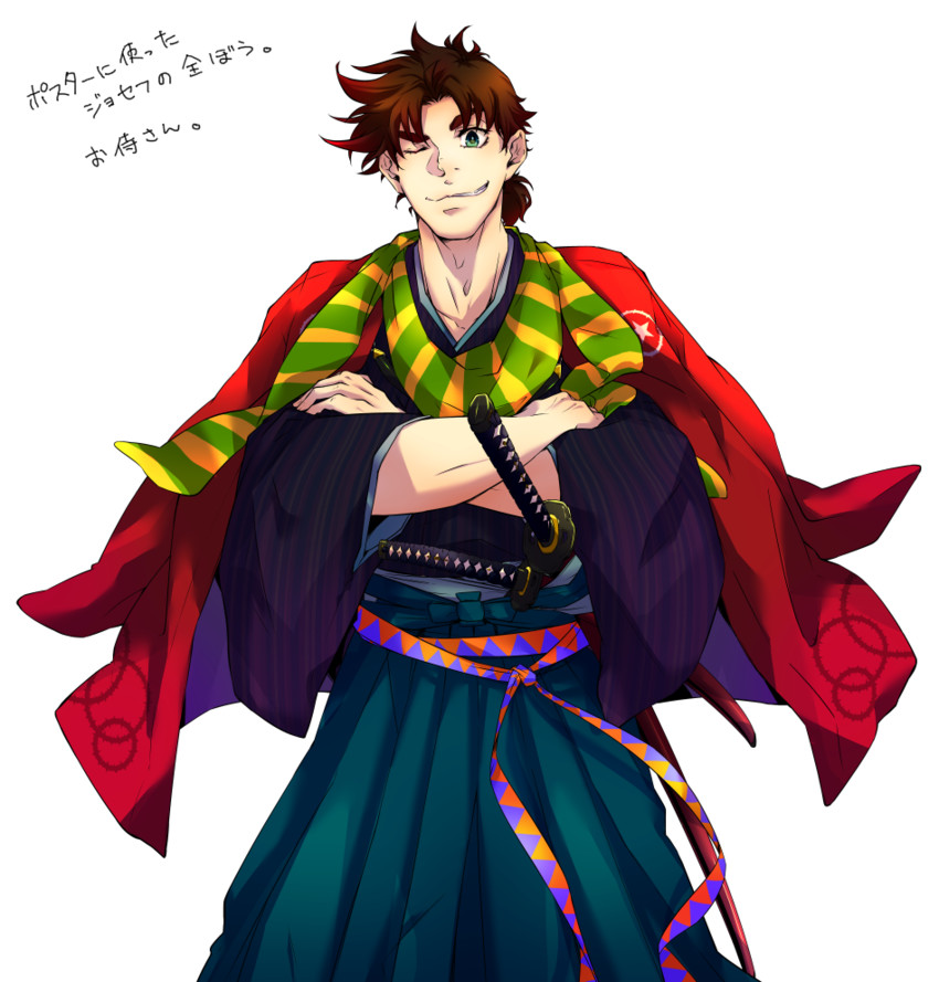 joseph joestar (jojo no kimyou na bouken and 1 more) drawn by zino