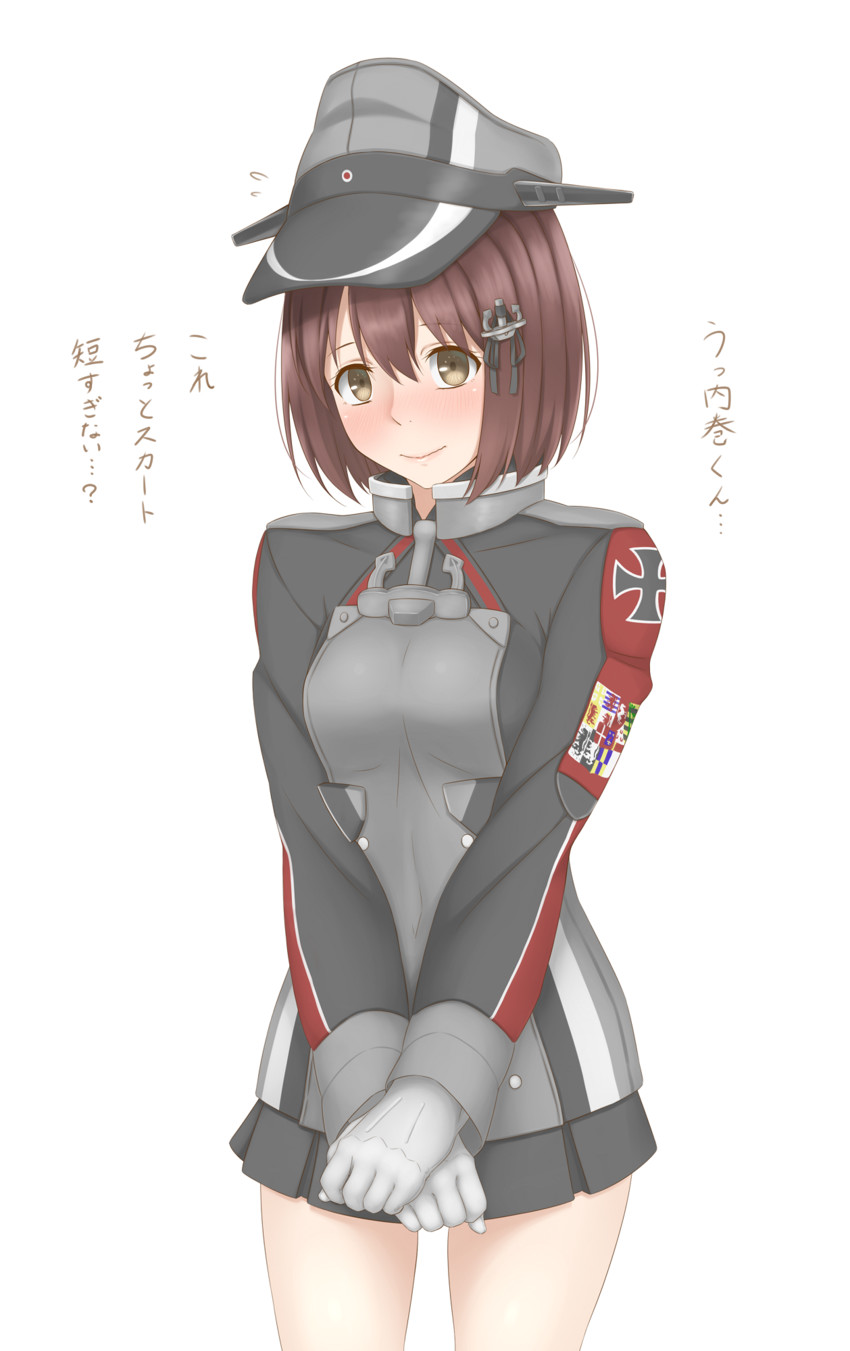 prinz eugen, usami mizuki, and ozawa ari (kantai collection and 1 more) drawn by kyounami